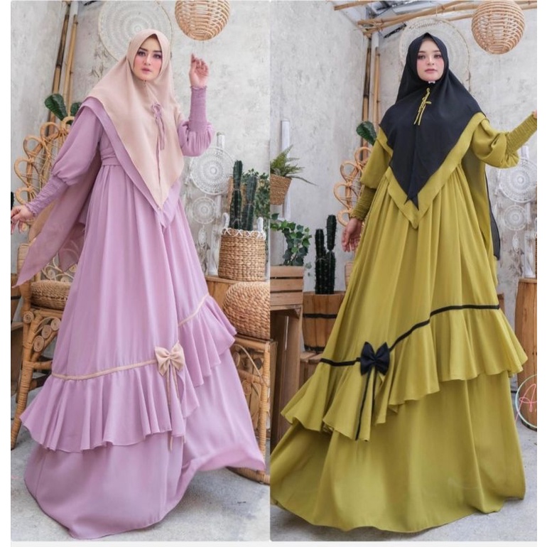 FATEENA RIBBON SYARI by ANISA MODISH