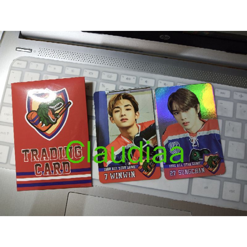 [READY] UNSEALED NCT U 90'S LOVE MD TRADING CARD HOLO SUNGCHAN, NON HOLO WINWIN