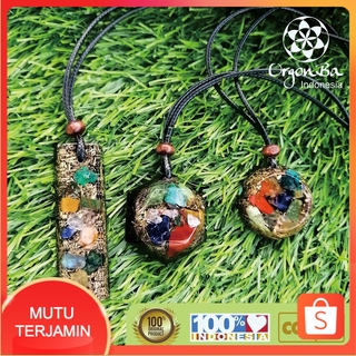 Kalung Kesehatan Orgonite Pendant 7 Cakra Etnik Terapi Kalung Kesehatan Orgonite Pendant 7 Cakra Etnik Terapi