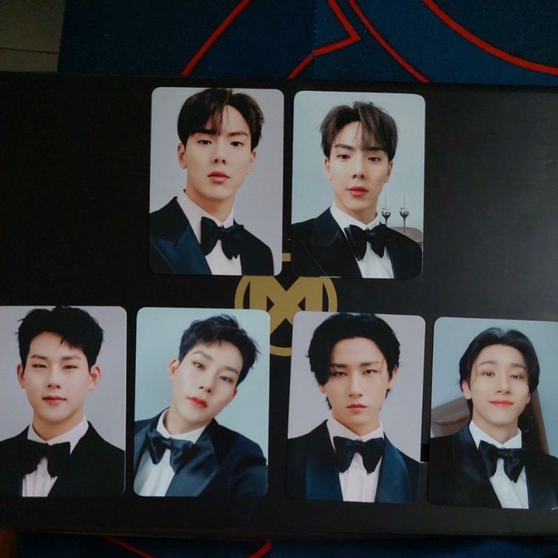 PHOTOCARD MONSTA X MONBEBE 6TH GEN SHOWNU JOOHEON MINHYUK