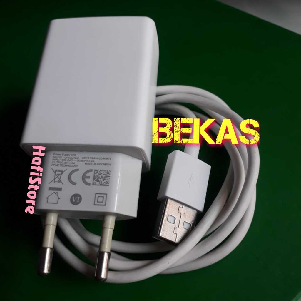 Charger oppo 2A A12 A15 A11K A31 A7 A5 A5S A83 F3 F5 F7 Original bawaan hp