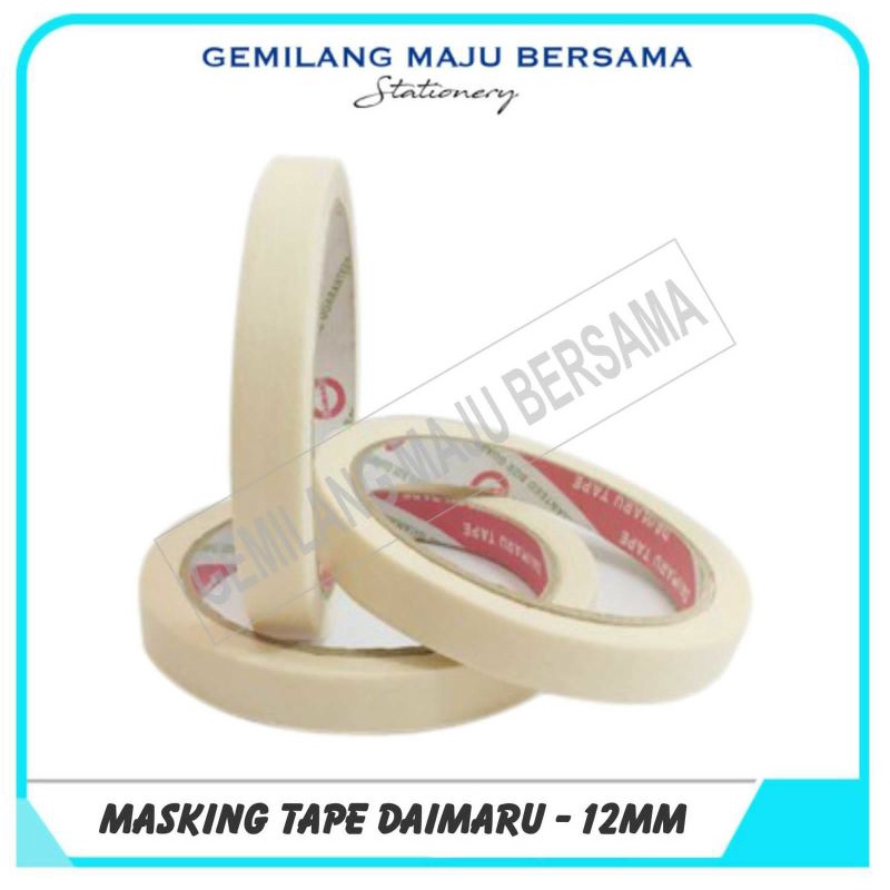 

Isolasi Kertas / Masking Tape Daimaru 1/2"x21m