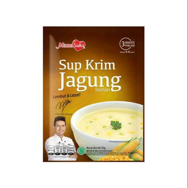 

Mamasuka Sup Krim Jagung 55gram