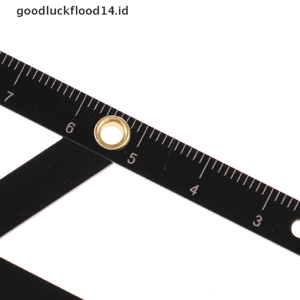 [OOID] Golden ratio sliding ruler Measuring stainless steel eyebrow ruler ID