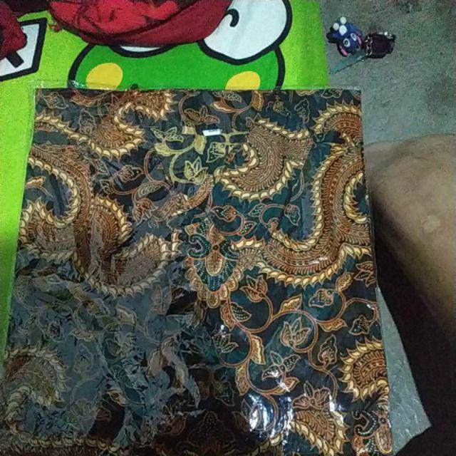Size M L Xl Dan Xxl Bswart Batik Hrb026 Kenongo Padi Pekalongan Batik Pria Murah Modern Grosir