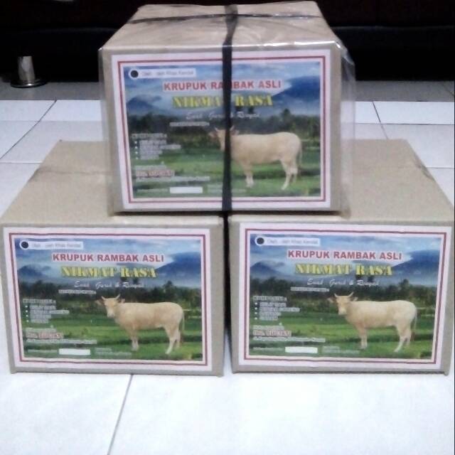 

KERUPUK RAMBAK KULIT SAPI "NIKMAT RASA