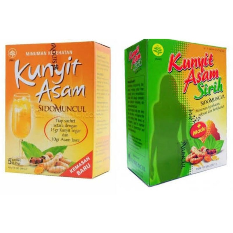 

Kunyit Asam Sidomucul (Biasa/Sirih)