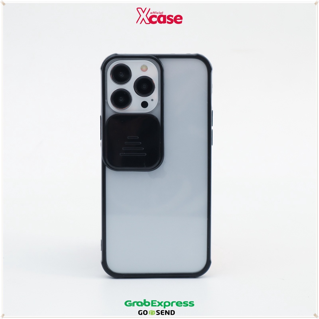 Black Slide Camera Soft Case Lens Cover Anti Crack iPhone 6 7 8 6+ 7+ 8+ X XR XS 11 12 13 PRO MAX