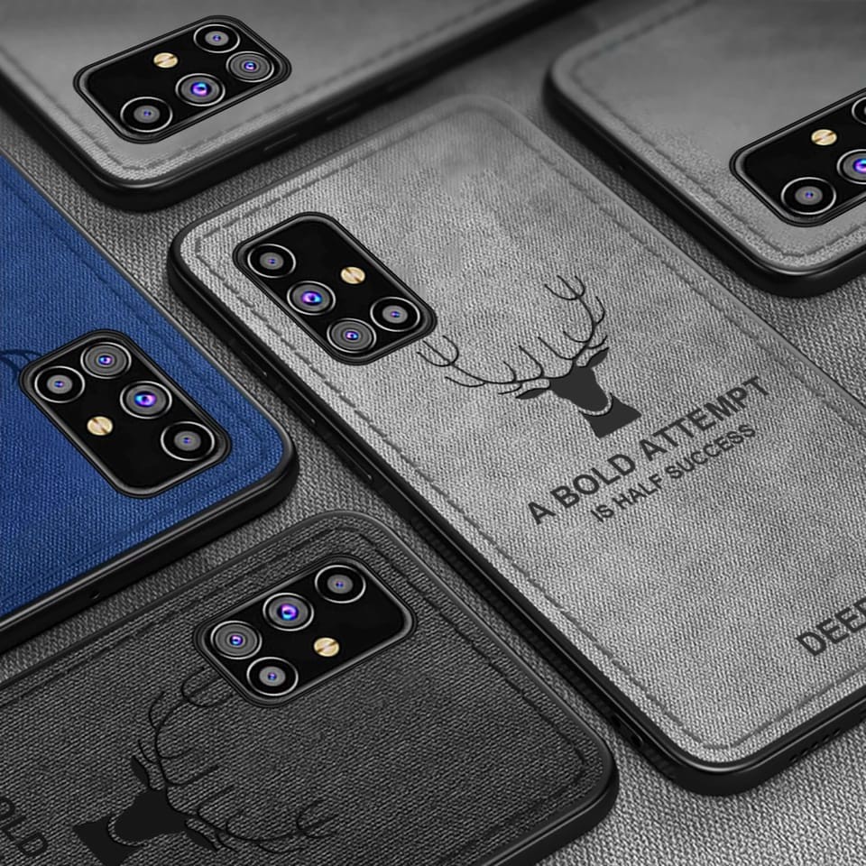 Case Deer Samsung A53 5G / A33 5G /A03S / A52S 5G /  A52 / A32 4G  / A72  2021 Softcase Tpu Jeans