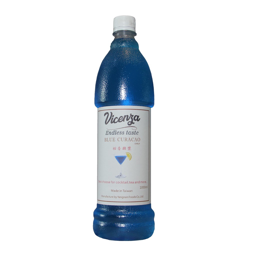 

Vicenza - Blue Curacao Syrup 1000ml