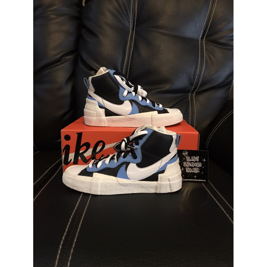 Nike Blazer Mid x Sacai White Black Legend Blue Original BNIB