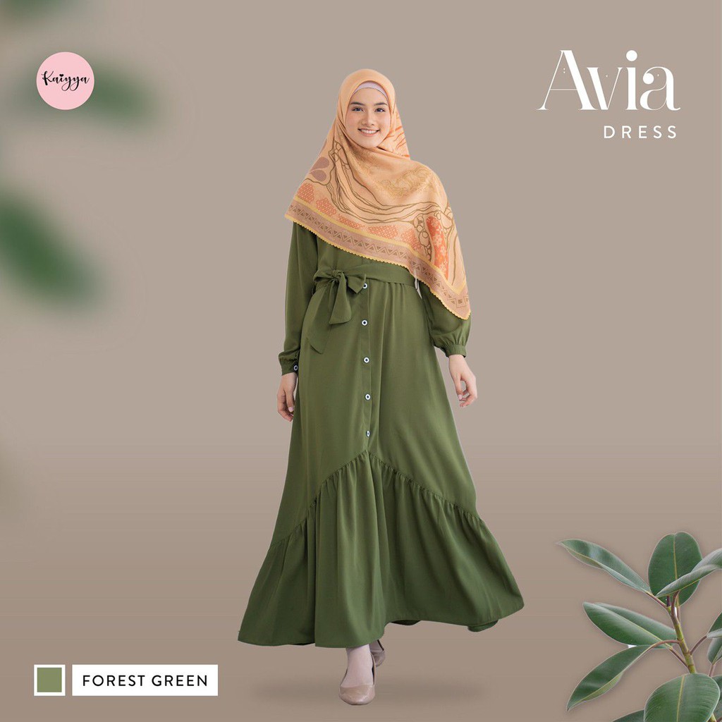 12.12 AVIA DRESS BY KAIYYA / GAMIS POLOS GAMIS BASIC GAMIS DAILY HARIAN