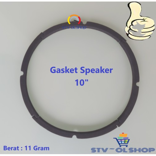 Gasket Speaker 10 in / Spon Bantalan Tepi Speaker 10&quot;