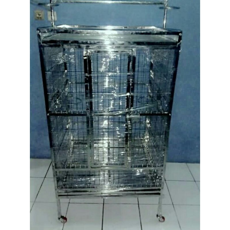 kandang burung stainless steel