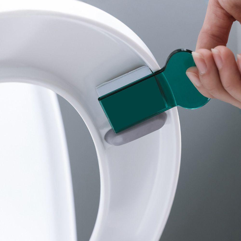 [Elegan] Toilet Seat Lifter Kamar Mandi Rumah Portable Travel Gagang Plastik Transparan