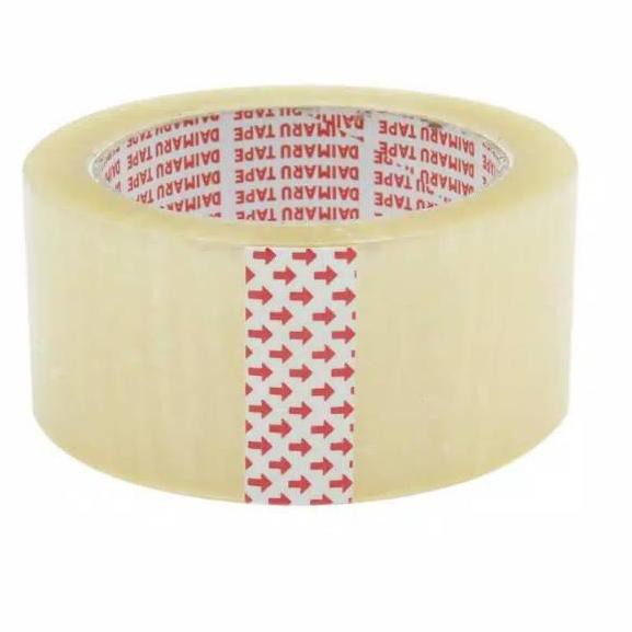 

[Terhebat se-RI] Lakban daimaru 2 inch / 48mm x 90 yard bening bisa ecer