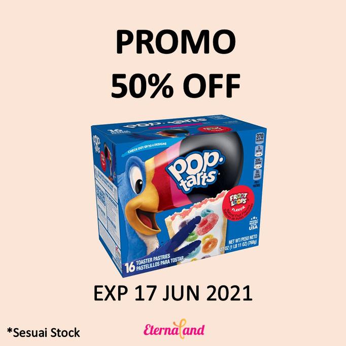 

Kelloggs Pop Tarts 16 Toaster Pastries - Pastri Impor Isi 16 Pastri