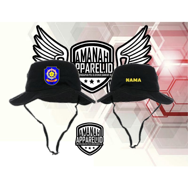 TOPI RIMBA SATPOL PP - TOPI SATPOL  PP