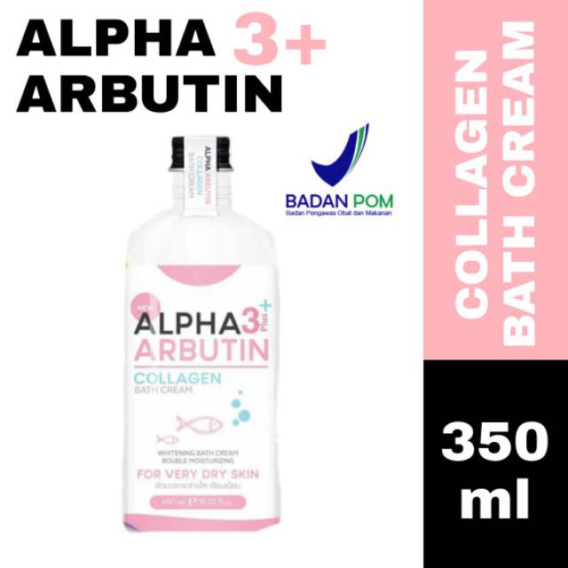 [COD] Sabun Mandi Pemutih Kulit Badan dengan Kollagen Whitening Memutihkan dan Mencerahkan Kulit dalam 1 Minggu - Alpha Arbutin Bath Cream