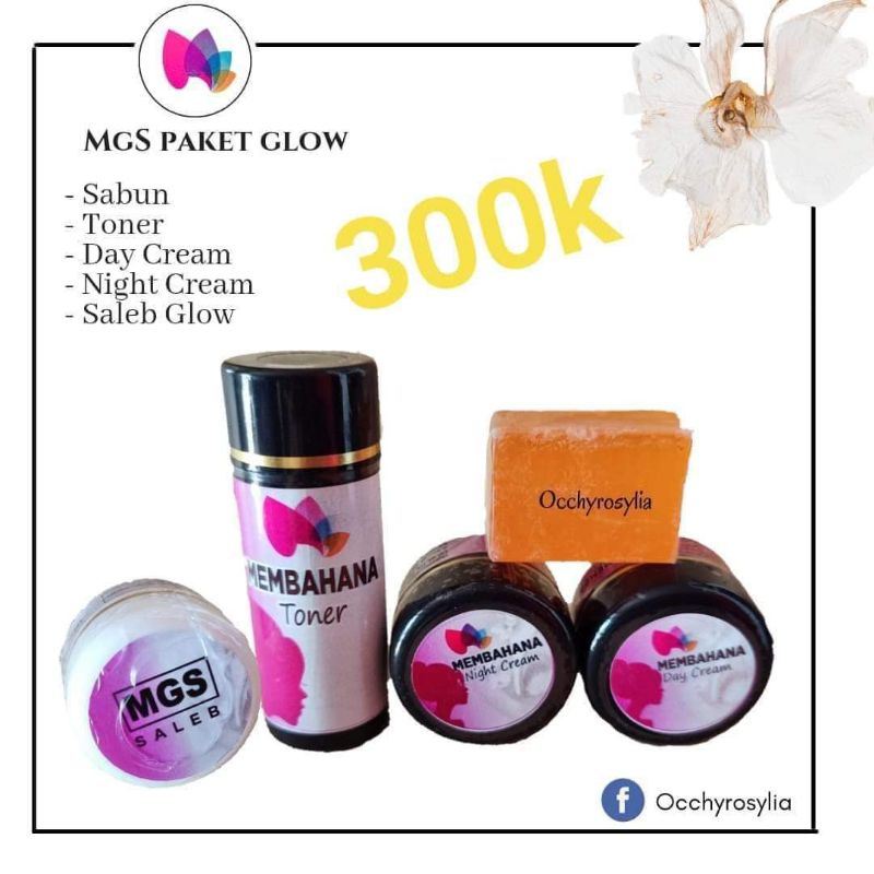 PAKET ACNE SKINCARE MGS BY MUTYA MEMBAHANA