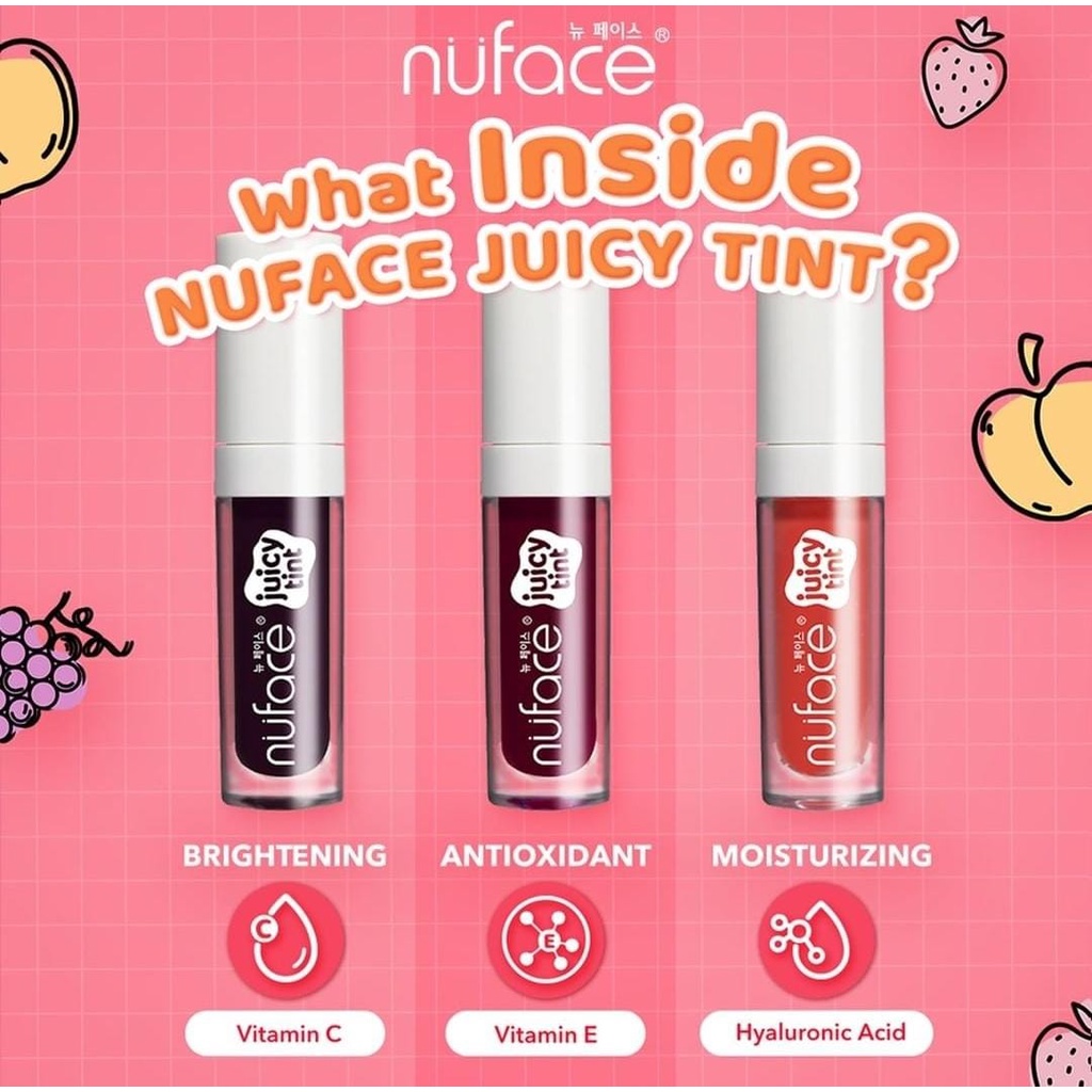 Nuface Juicy Tint - Lip Tint