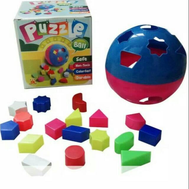 Mainan Edukasi Puzzle Ball / Mainan Bola Pintar