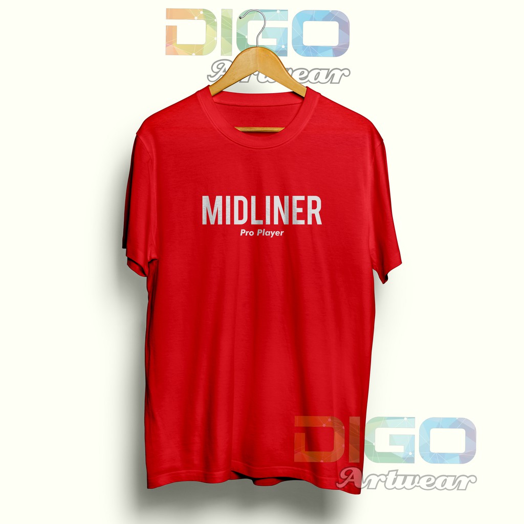 Premium Kaos Game Midliner Pro Player Mobile Legend Baju Distro