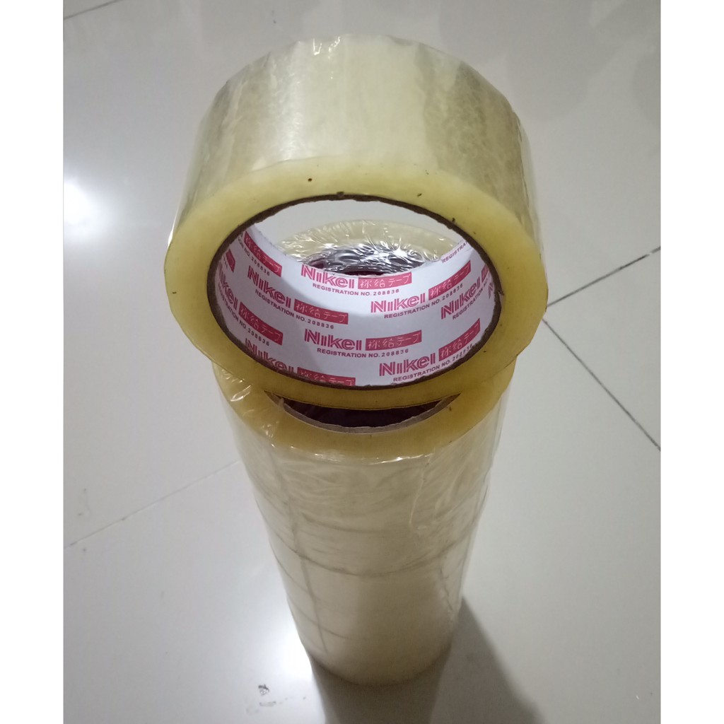 

❤️ KOSMETIK_MANIA ❤️ LAKBAN BENING LAKBAN COKLAT PACKING