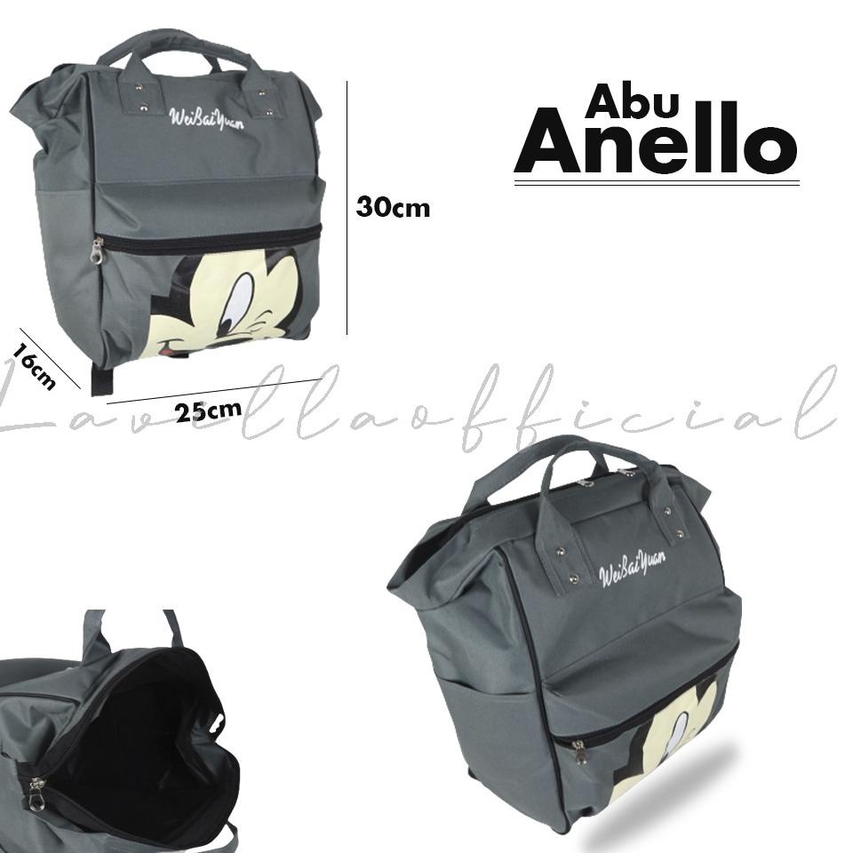 Tas Ransel Gendong Wanita Kanvas Besar