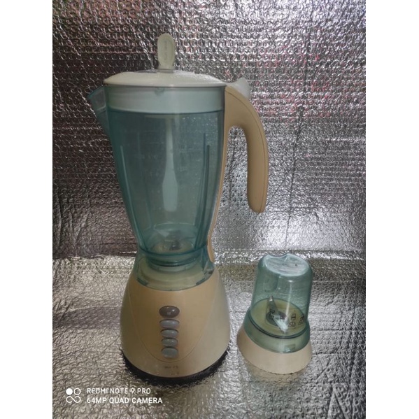 Blender Philips Cucina Gelas Plastik&Bumbu (SECOND)