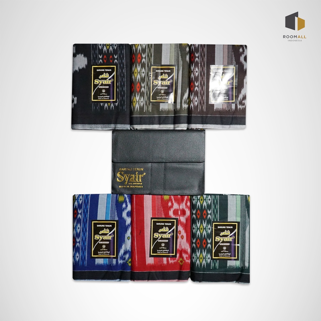 Sarung Syair Exclusive Dompet Sarung Syair Polos Batik Kain Sarung Pria