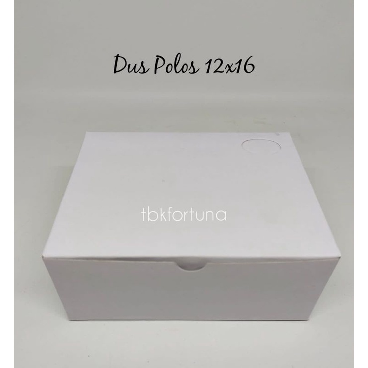 

Dus Putih Polos uk 12x16 (10pcs)
