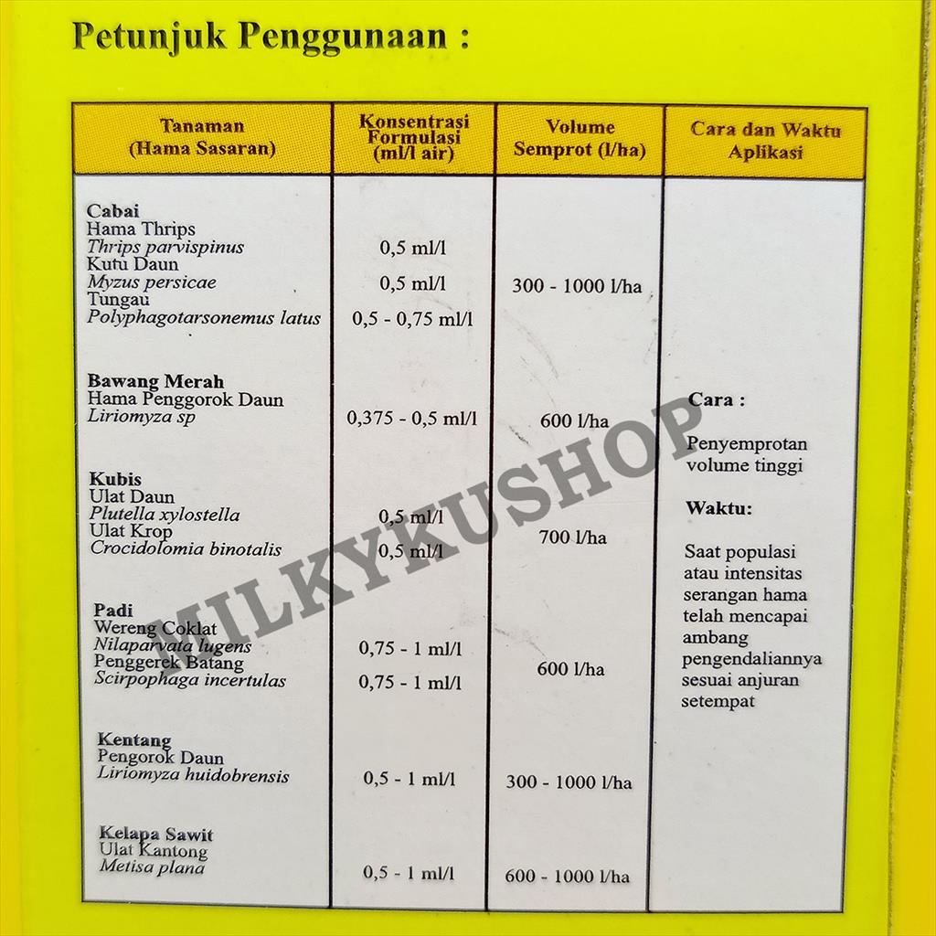 DEMOLISH 18 EC 100 ML  INSEKTISIDA ABAMEKTIN