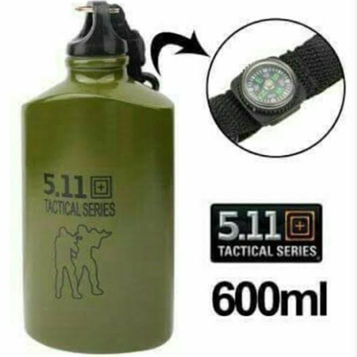 Botol Minum Army Tactical 5.11 Botol Minum Tentara Outdoor Airsoftgun