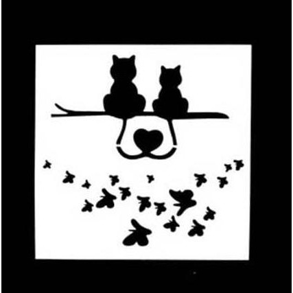 

Spesial Plastic Stencil - Stensil Dekorasi Motif_Gts06 Hot Sale