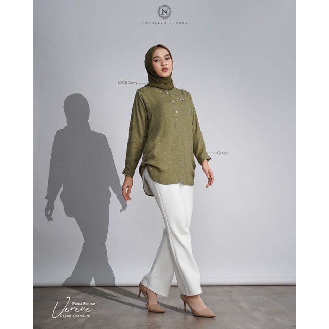 VERENE POLCA BLOUSE nadheera luxury