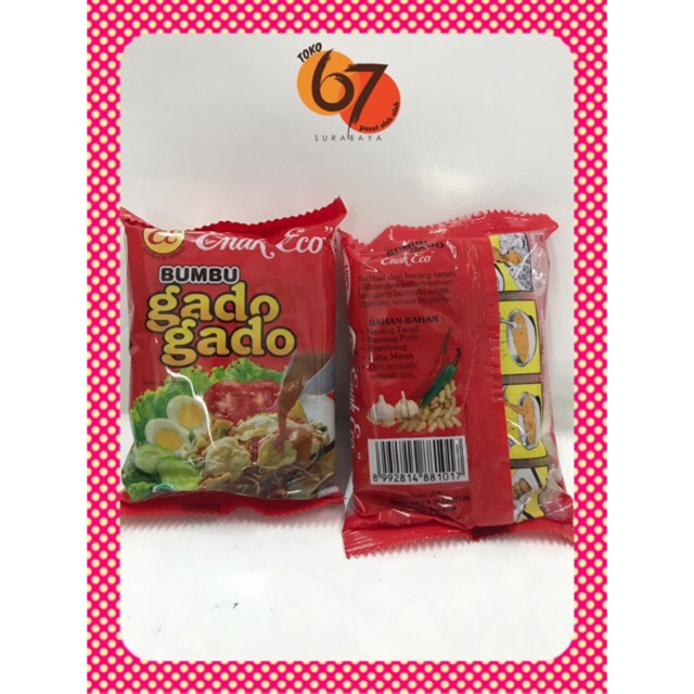 

Bumbu Gado-gado Enak Eco
