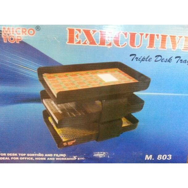 

Office & Stationery | Document Organizer | File Tray 3 / Rak File 3 Tingkat Executive / Deck Tray | Best Seller