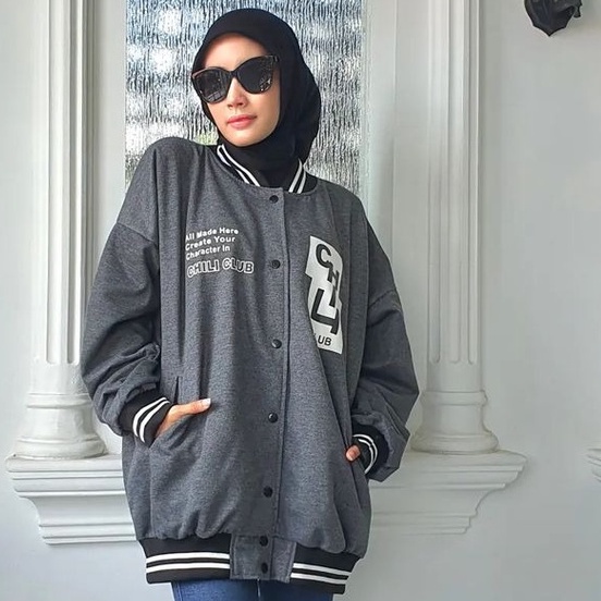 MVP - Chili Club Baseball XXXL - Jaket Baseball Oversize Unisex