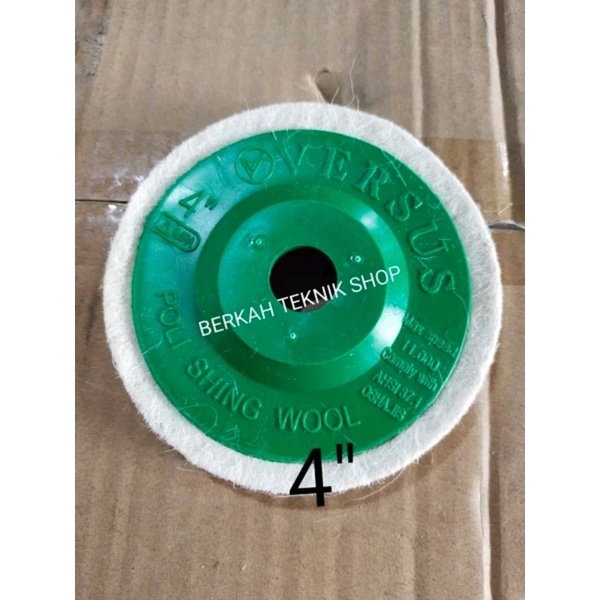 MATA GERINDA POLES WOL batu besi aluminium amplas susun spon poles busa poles mesin slep gerinda