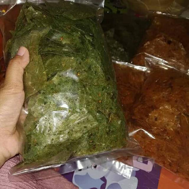 

Keripik kaca /keripik beling/kirca/kerling
