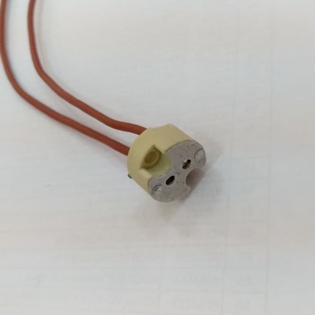 Kabel fitting / konektor lampu MR16 / fitting lampu MR16