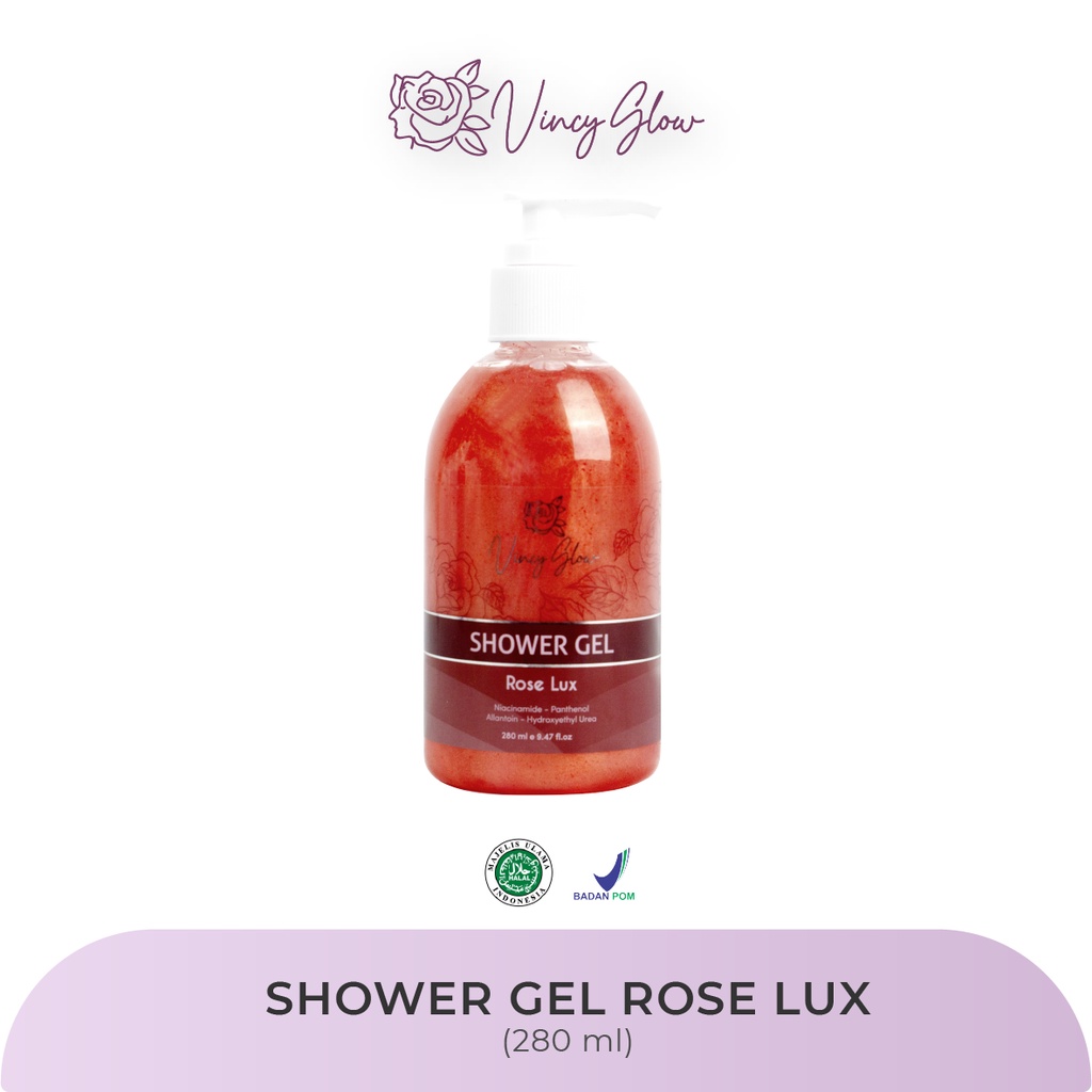 Shower gel Rose Lux