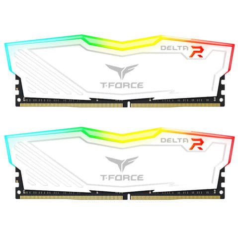 Team Delta DDR4 RGB PC28800 3600Mhz Dual Channel 16GB (2X8GB) 18-22-22-22 - TF4D416G3600HC18JDC01