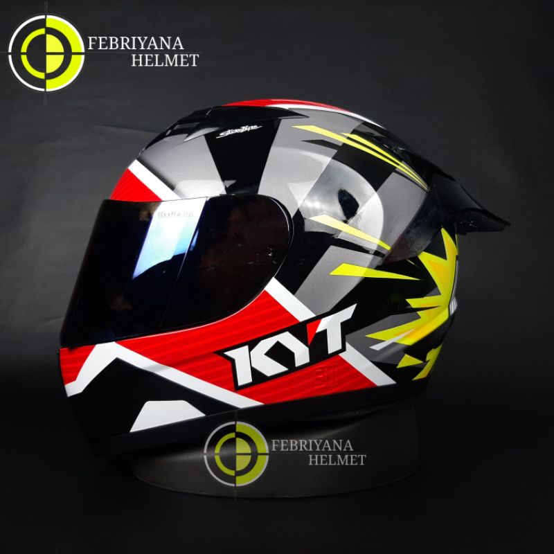 HELM KYT R10 RACE EDITION PAWI PAKET GANTENG