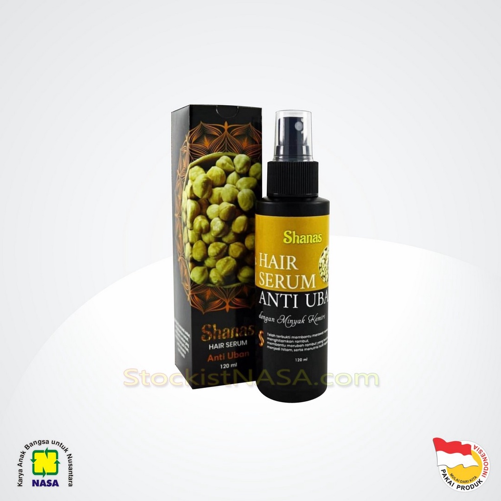 Termurah Anti Uban Serum Shanas Original 100% Bpom Ampuh Atasi Uban Dan Rambur Rontok
