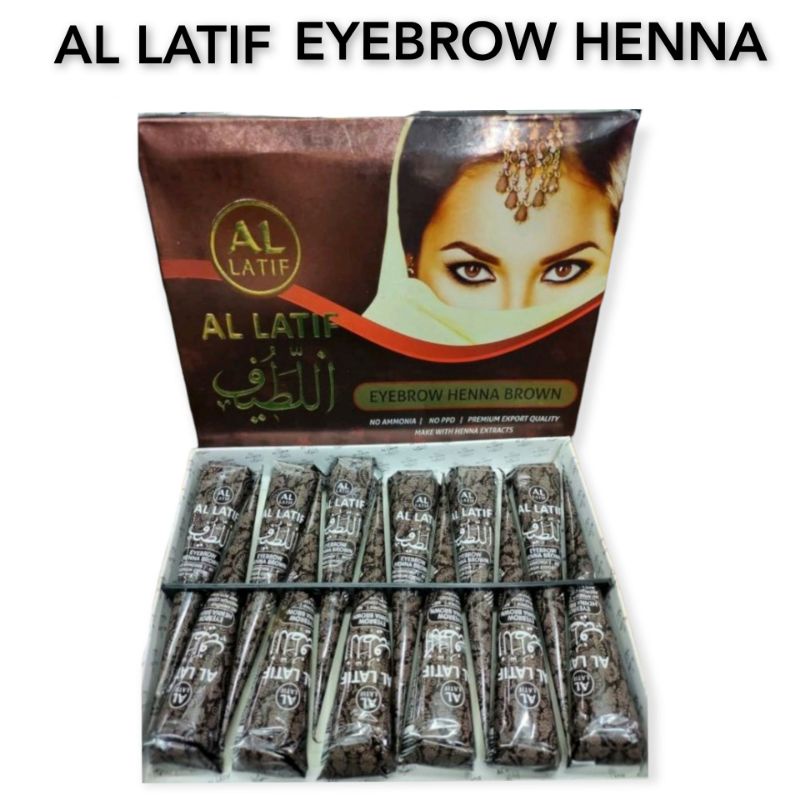 AL LATIF EYEBROW HENNA (ecer 1pc)