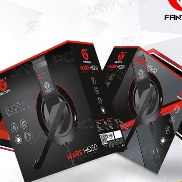 Headphone Gaming Fantech Mars HQ50 - Headset Fantech HQ-50 original  Garansi Resmi 1Tahun