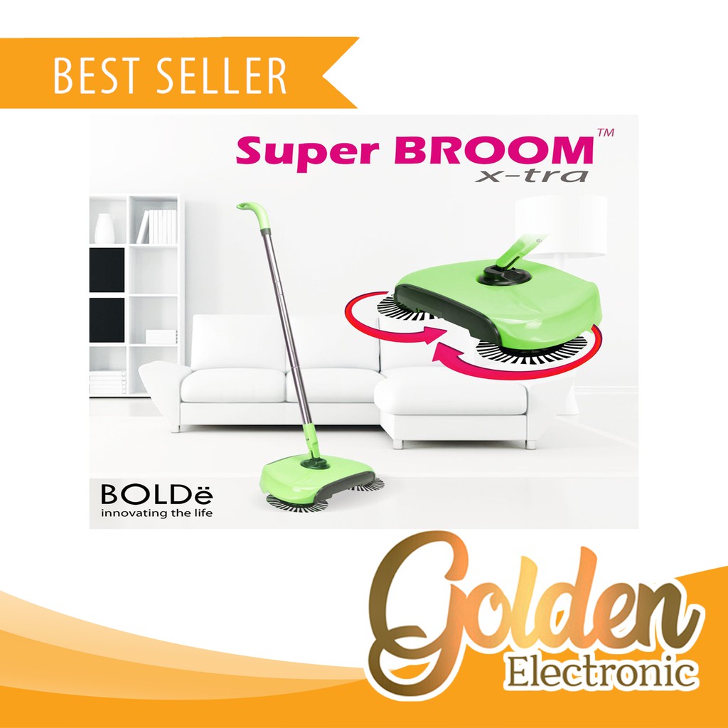 BOLDe Super Broom X-tra Sapu Otomatis