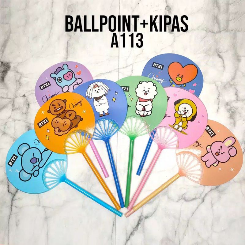 

BOLPOIN KIPAS BTS BT21